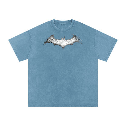 Batman Snow Washed Oversized Jesus Tee