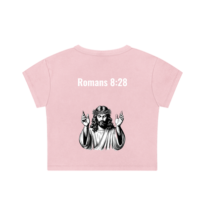 Atlas Snow Washed Crop Top