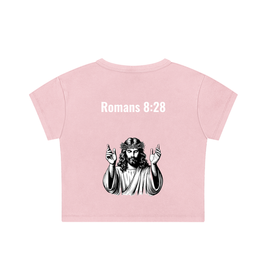Atlas Snow Washed Crop Top