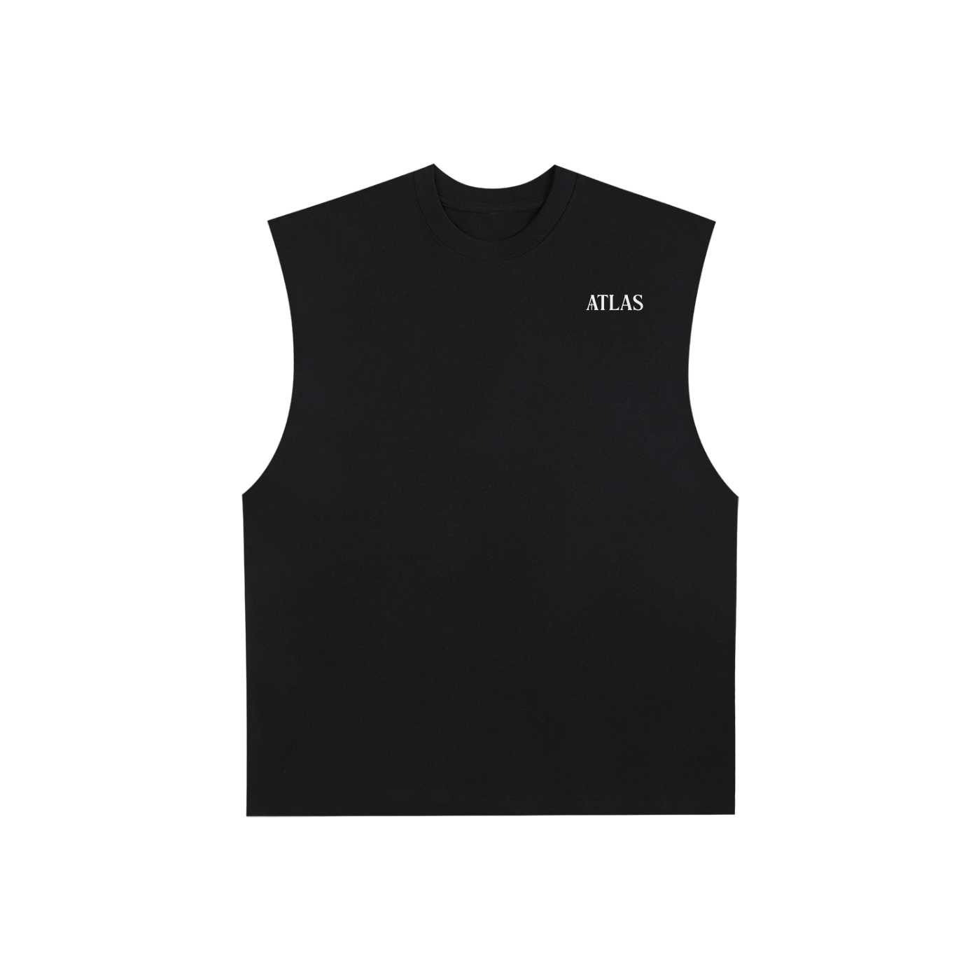Atlas Raw Edge Cotton Tank