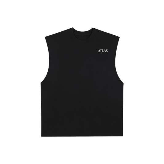 Atlas Raw Edge Cotton Tank