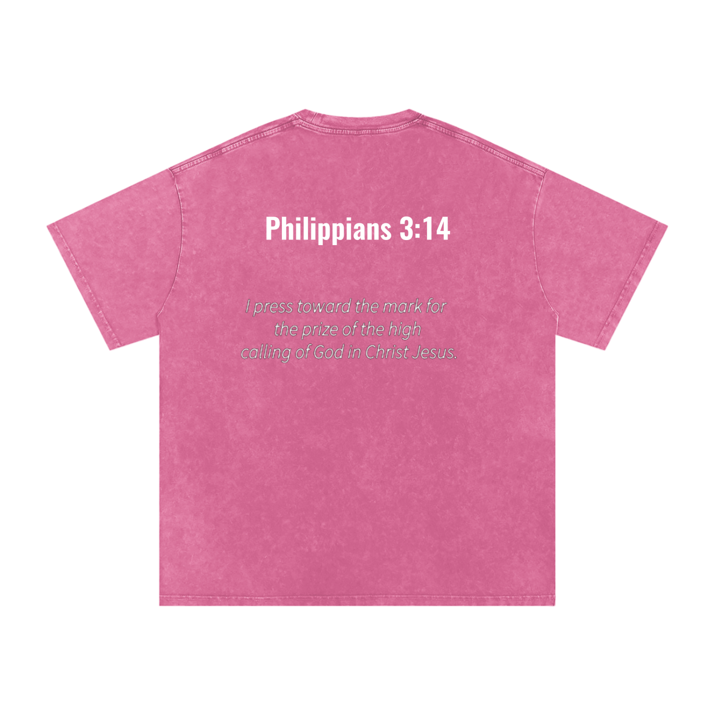 Philippians 3:14 oversized tee