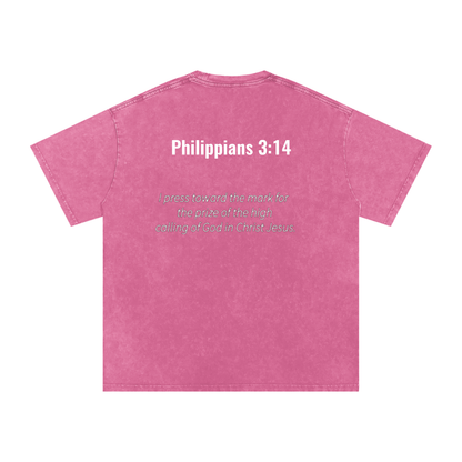 Philippians 3:14 oversized tee