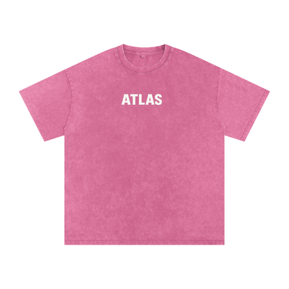 Atlas Snow Washed Oversized Tee