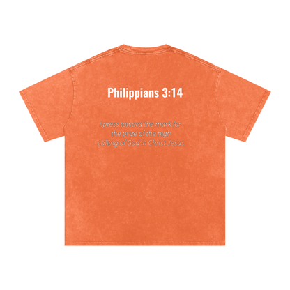 Philippians 3:14 oversized tee