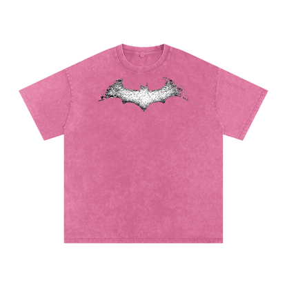 Batman Snow Washed Oversized Jesus Tee
