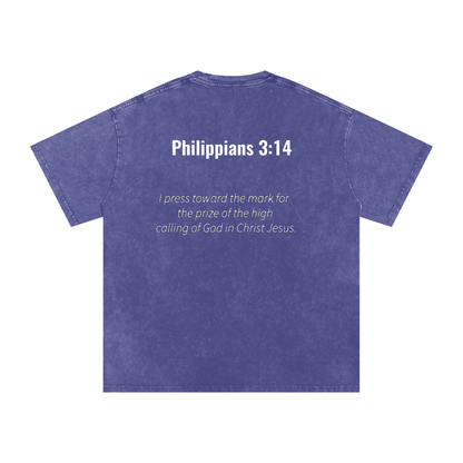 Philippians 3:14 oversized tee