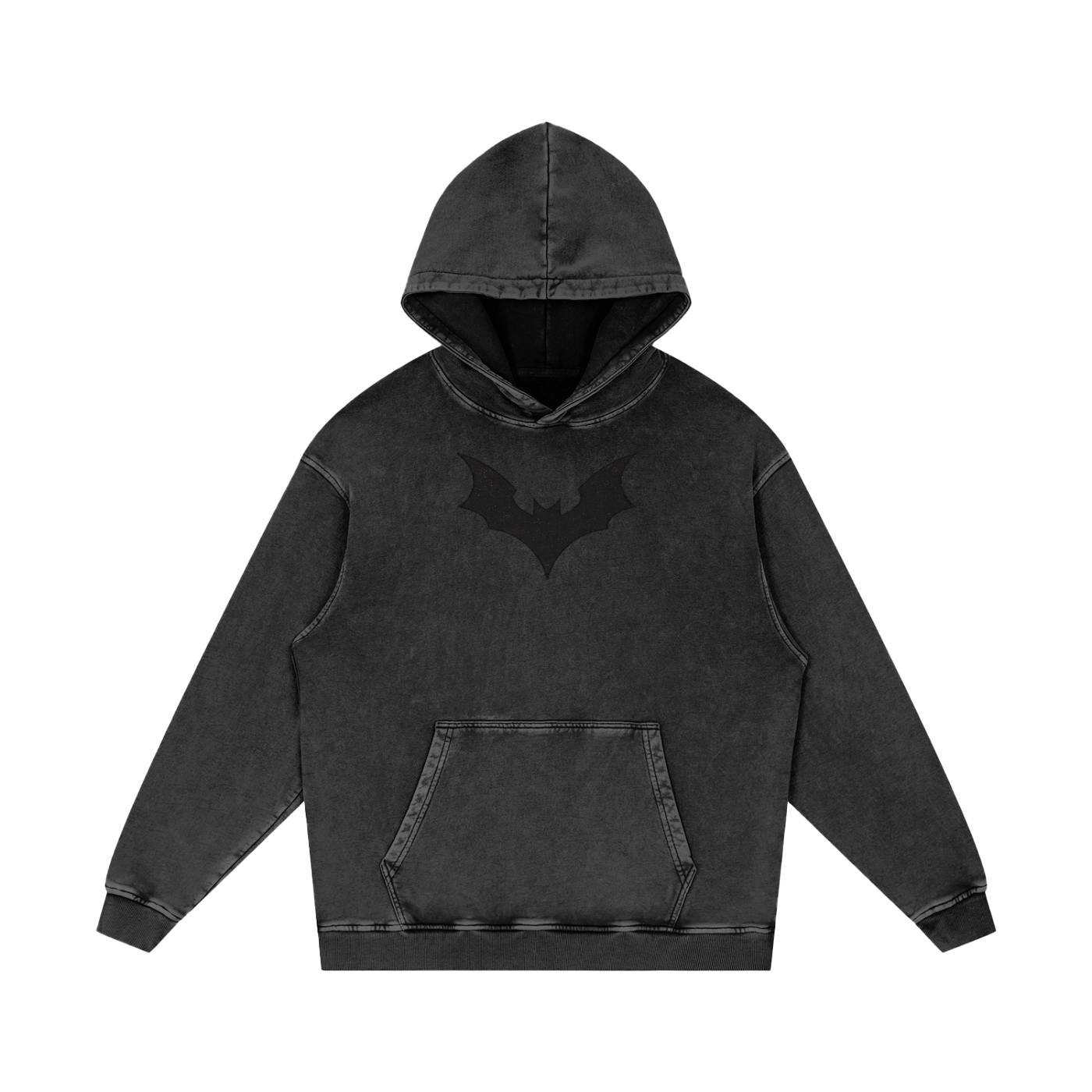 Snow Washed Bat Hoodie