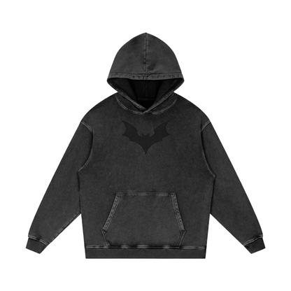 Snow Washed Bat Hoodie