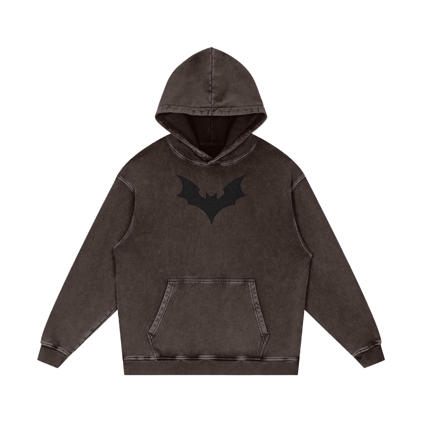 Snow Washed Bat Hoodie