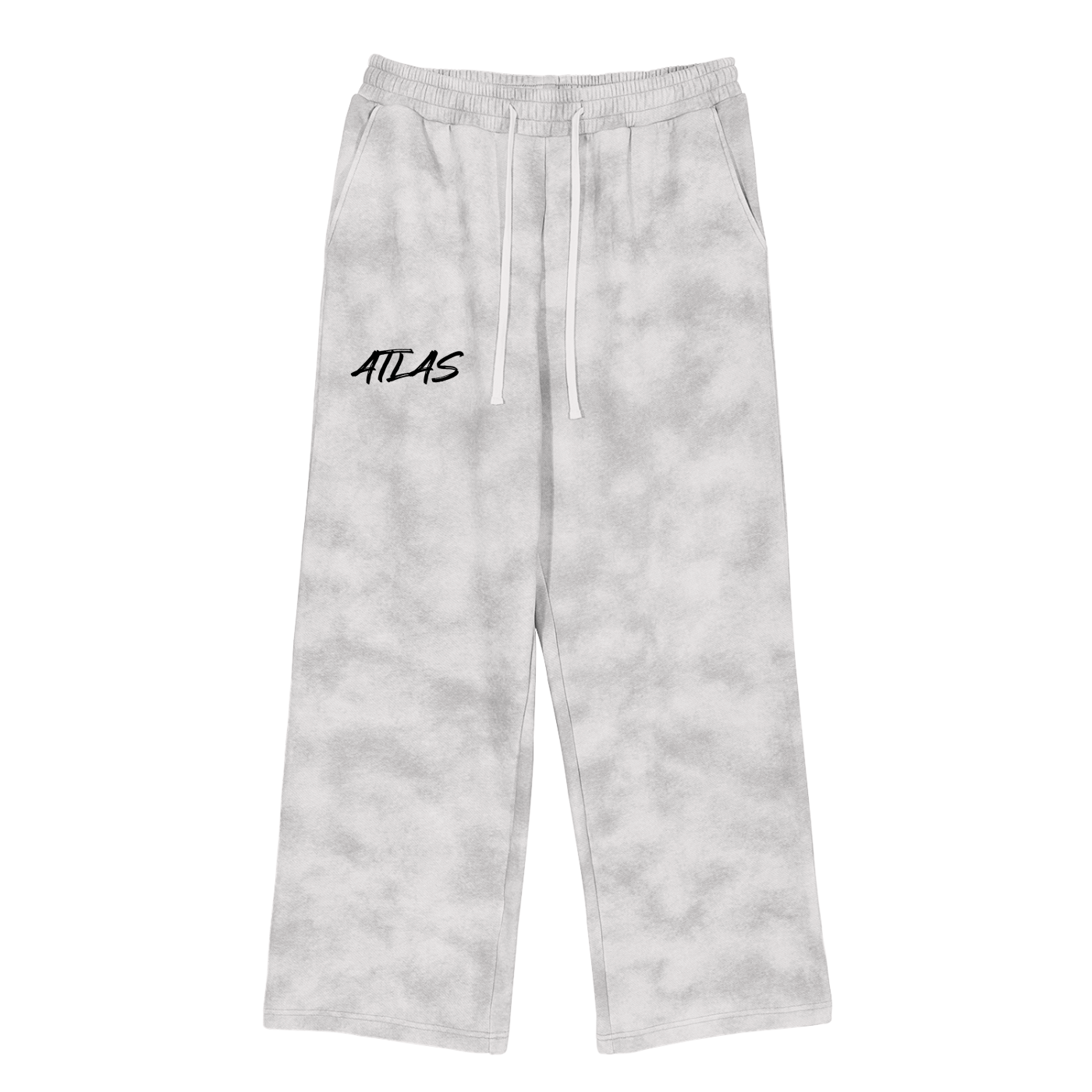 White washed sweats