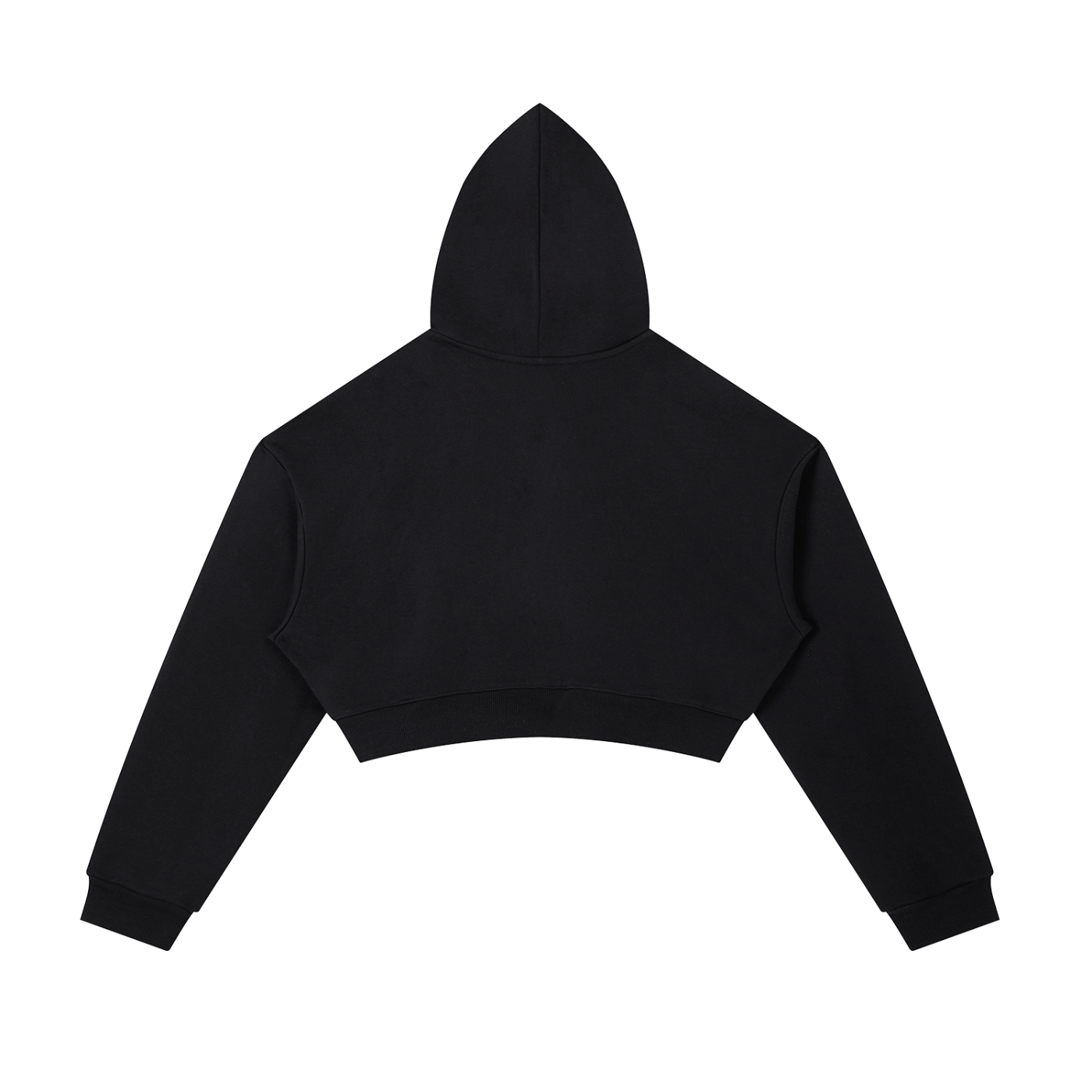 Women's Cropped Zip Up Hoodie