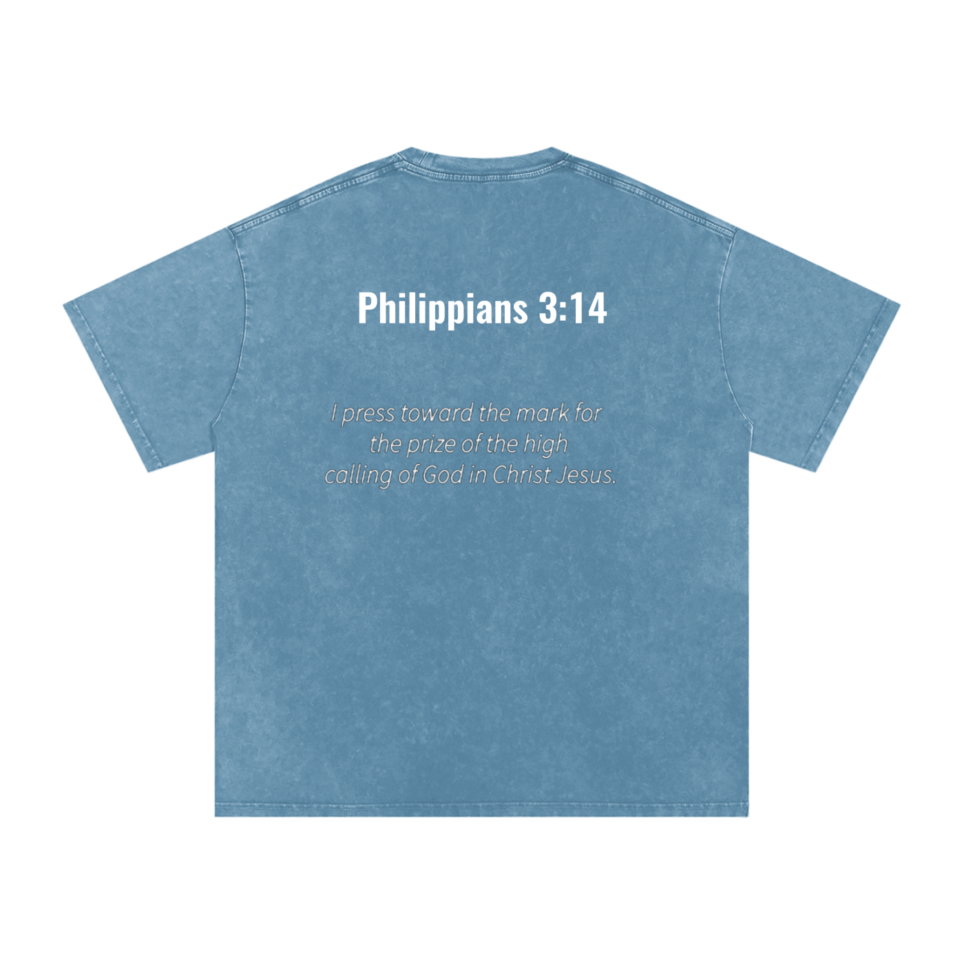 Philippians 3:14 oversized tee