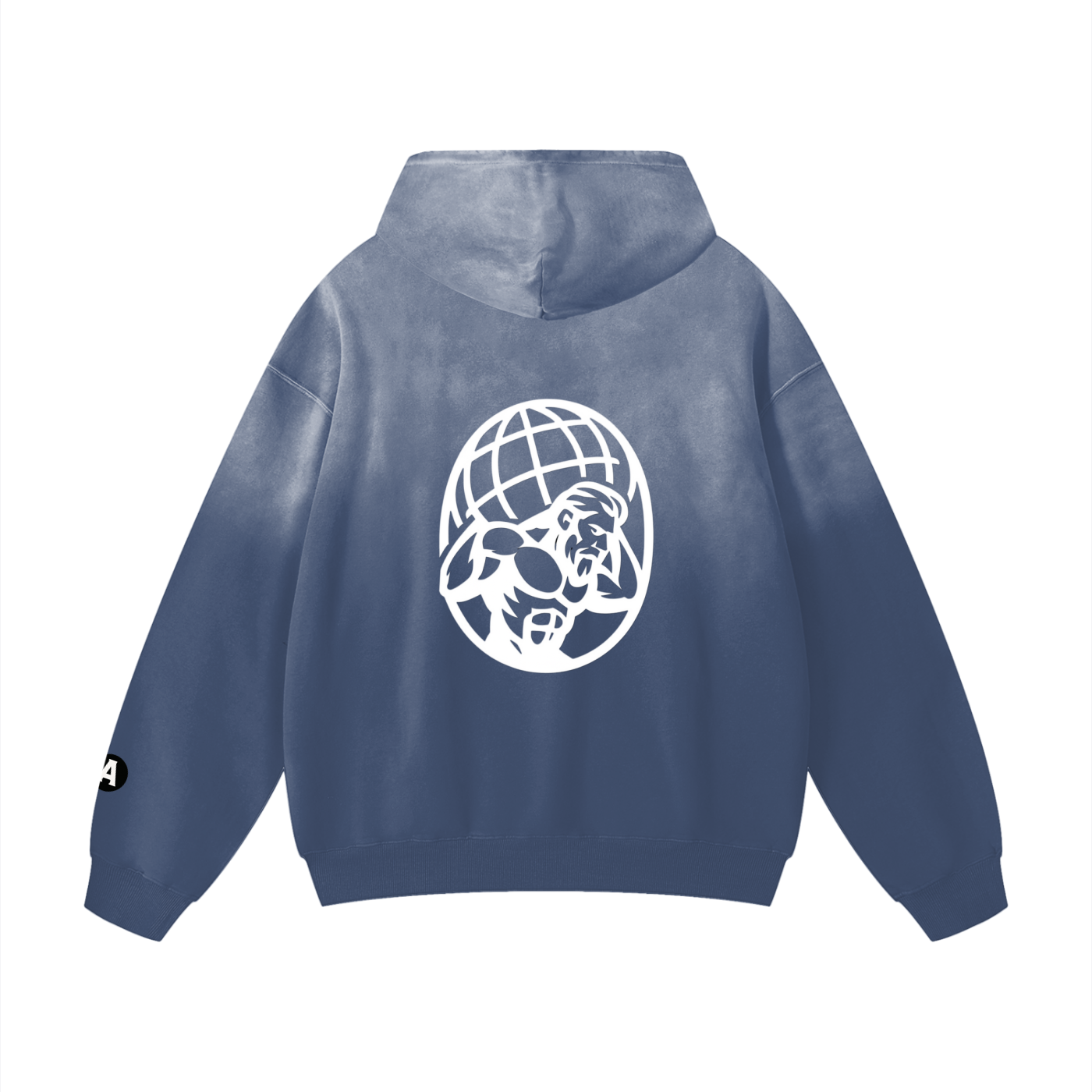 Heavyweight Atlas fade hoodie