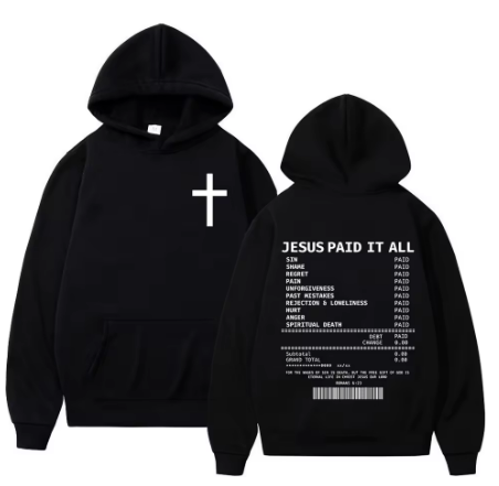 Atlas Jesus Paid It All Hoodie