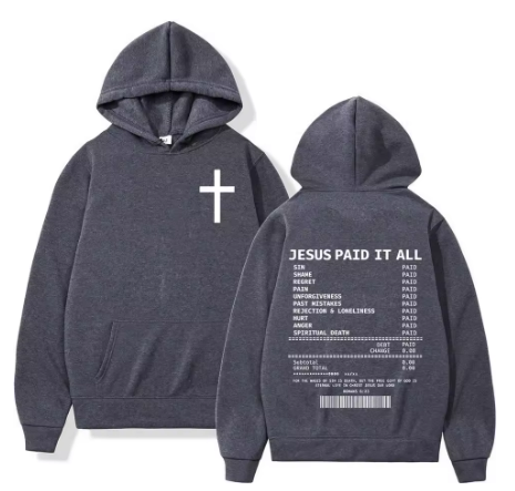 Atlas Jesus Paid It All Hoodie