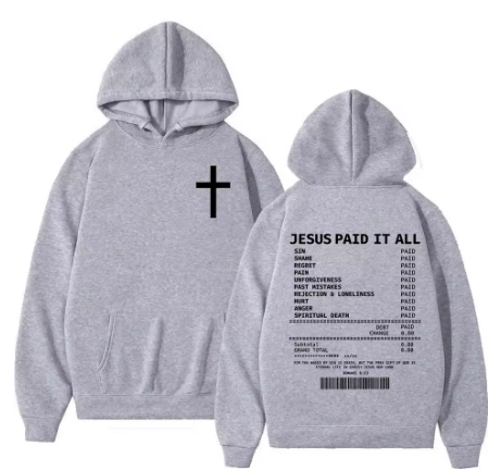 Atlas Jesus Paid It All Hoodie