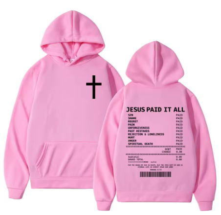 Atlas Jesus Paid It All Hoodie