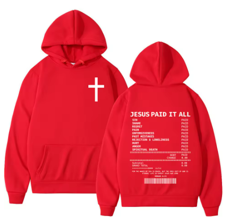 Atlas Jesus Paid It All Hoodie